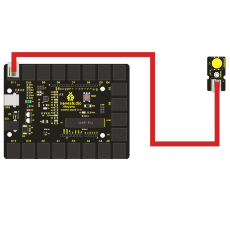 Digital Push Button Module With RJ11 EASY Plug Keyestudio KS0112