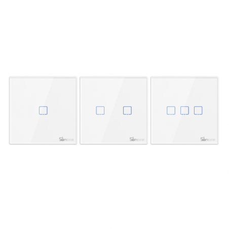 Sonoff T Eu C Rf Type Wall Panel Sticky Mhz Wireless Rf Remote