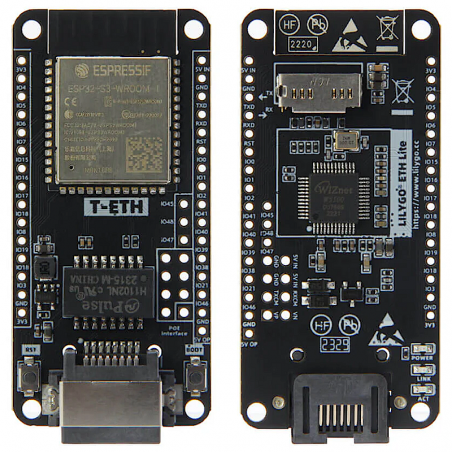 T ETH Lite ESP32 S3 With ETH Port W5500 And TF Card LILYGO H674