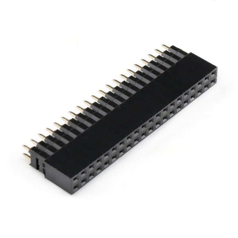 Gpio Header For Raspberrypi Abpi 2pi 3pi 4 Tall 2x20 Female Header 9703