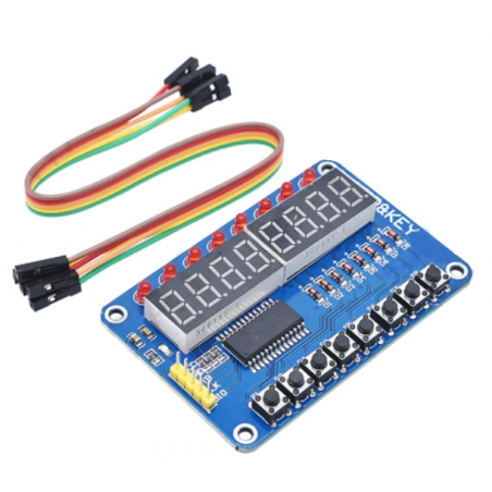 LED Key Display Module Interface for Arduino