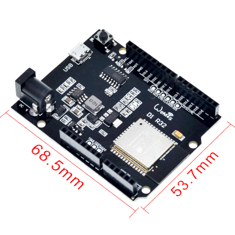 Wemos® D1 R32 C Esp32 No Formato Arduino Uno R3 4467