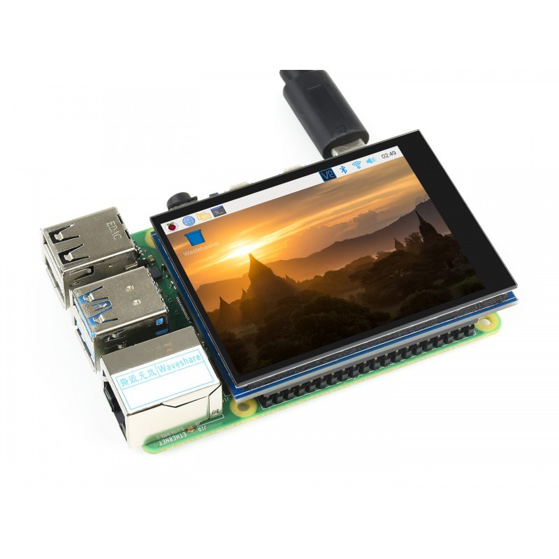 Ecran LCD Tactile capacitive 5 HDMI pour Arduino ou Raspberry