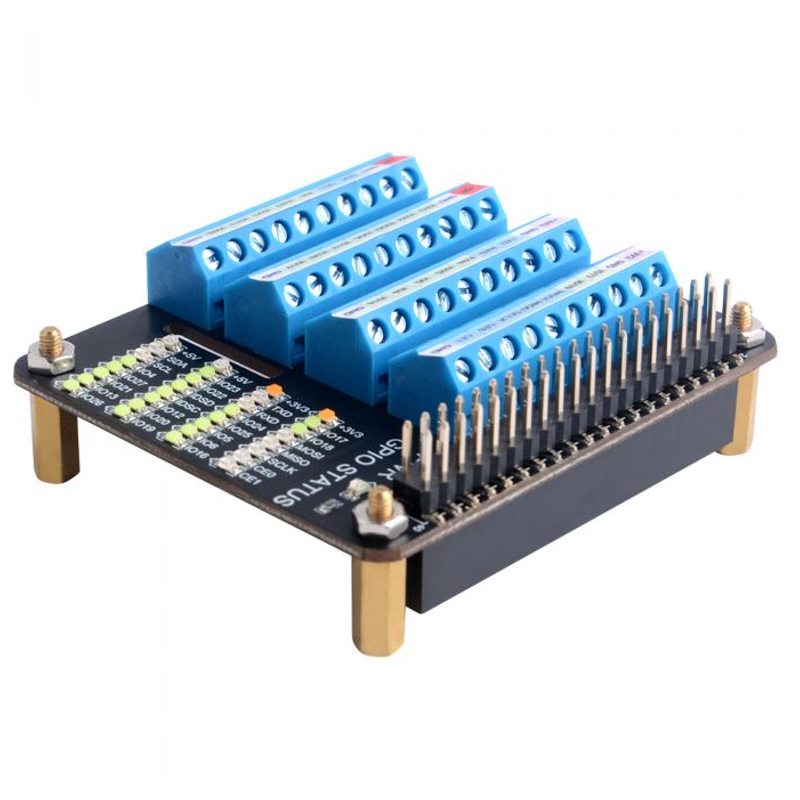 Gpio Screw Terminal Hat For Raspberry Pi 