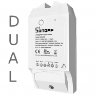 SONOFF T0EU3C Serie TX EU - Interruptor de pared WiFi de 3 canales
