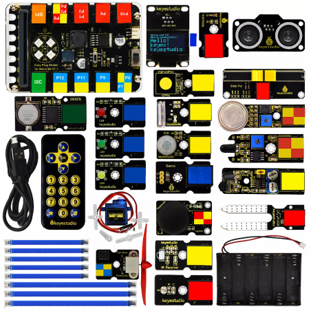 EASY Plug Ultimate Starter Kit for BBC Microbit (without micro:bit ...