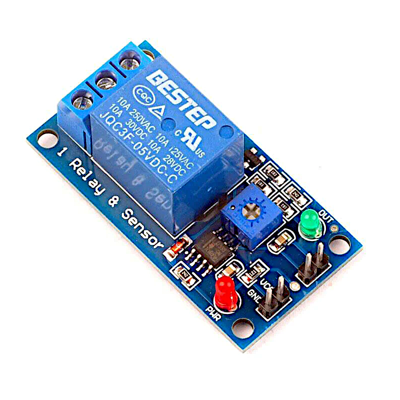 SOIL MOISTURE SENSOR W/ RELAY 5V