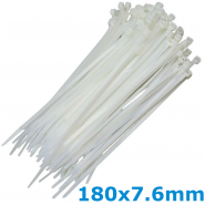 White cable ties -...