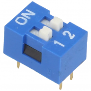 DIP-switch 2-way ON-OFF 2.54mm