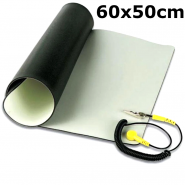 Antistatic soldering mat...