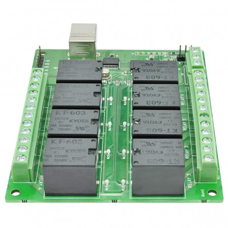 8 Channel USB Relay Module