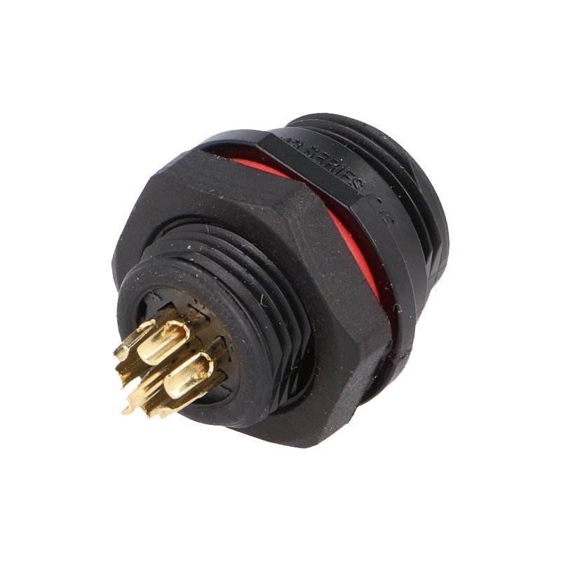 Connector: circular socket SP13 male PIN:7 IP68 125V 5A